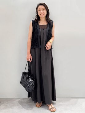 yuka.aさん（レディース・159cm）の夏コーディネート