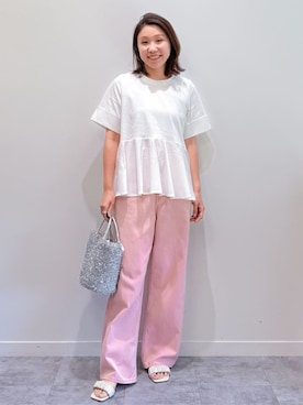 yuka.aさん（レディース・159cm）の夏コーディネート