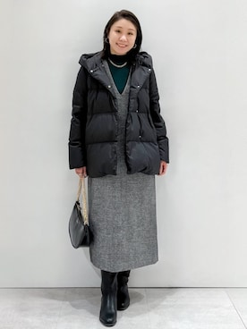 yuka.aさん(レディース・159cm)の冬コーディネート