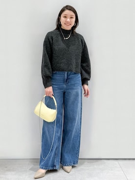yuka.aさん（レディース・159cm）の冬コーディネート