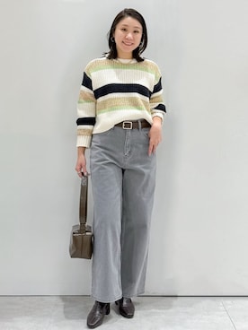 yuka.aさん(レディース・159cm)の冬コーディネート
