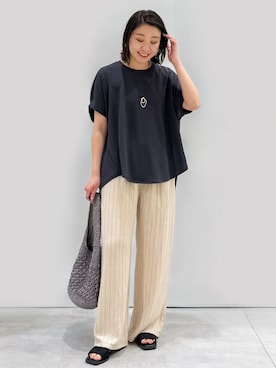yuka.aさん（レディース・159cm）の夏コーディネート