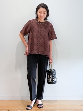 yuka.aさん(レディース・159cm)の夏コーディネート