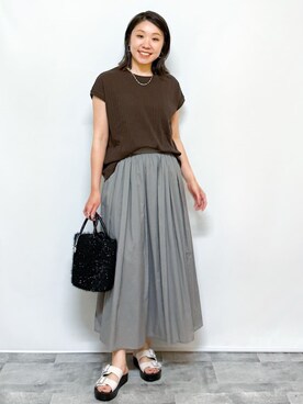 yuka.aさん(レディース・159cm)の夏コーディネート