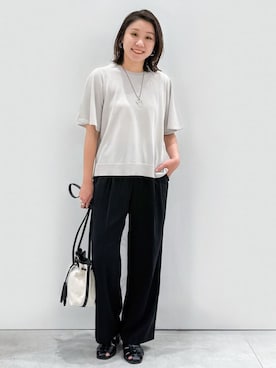 yuka.aさん（レディース・159cm）の夏コーディネート