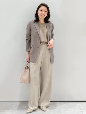 「THE SHOP TK （ザ ショップ ティーケー ）のアイテム」を使った、yuka.aさん（レディース・159cm）の春コーディネート