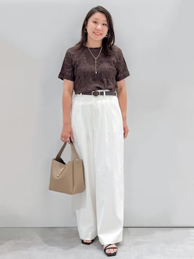 yuka.aさん(レディース・159cm)の夏コーディネート