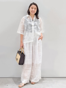 yuka.aさん（レディース・159cm）の夏コーディネート