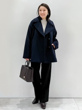 yuka.aさん(レディース・159cm)の冬コーディネート