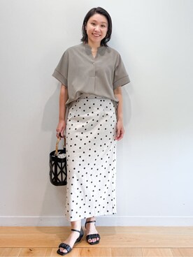 yuka.aさん(レディース・159cm)の夏コーディネート