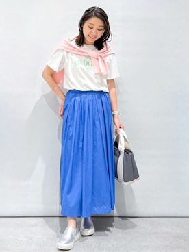 yuka.aさん（レディース・159cm）の夏コーディネート