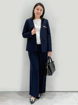 yuka.aさん（レディース・159cm）の冬コーディネート