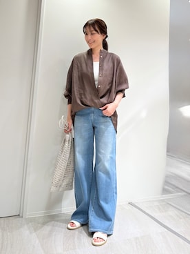 「UNTITLED（アンタイトル）のアイテム」を使った、rieさん（レディース・158cm）の夏コーディネート