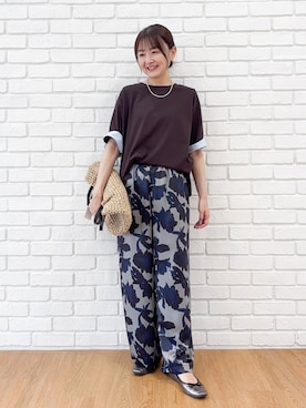 nakajoさん（レディース・155cm）の夏コーディネート