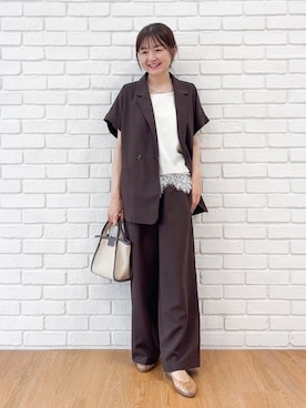 nakajoさん（レディース・155cm）の夏コーディネート