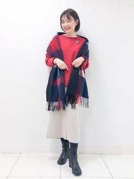 nakajoさん(レディース・155cm)の冬コーディネート