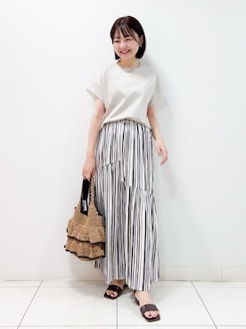 nakajoさん(レディース・155cm)の夏コーディネート
