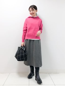 nakajoさん(レディース・155cm)の冬コーディネート