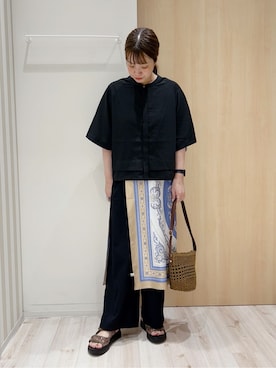 maaaさん（レディース・160cm）の夏コーディネート