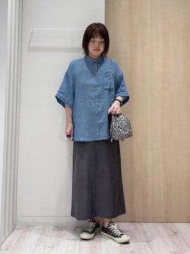 maaaさん（レディース・160cm）の夏コーディネート
