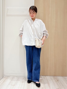 「DRESKIP（ドレスキップ）のアイテム」を使った、maaaさん（レディース・160cm）の春コーディネート