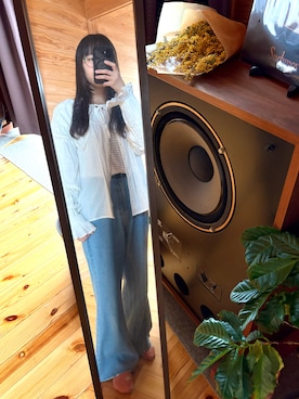 「Samansa Mos2（サマンサ モスモス）のアイテム（パンツ）」を使った、mimos2さん（レディース・145cm）の春コーディネート