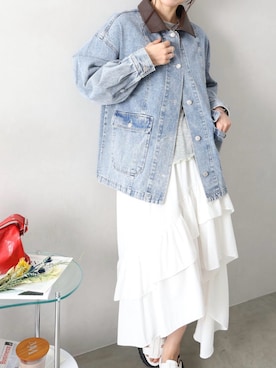 「SpRay（スプレイ）のアイテム」を使った、sprayofficialさん（レディース・160cm）の春コーディネート