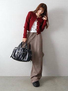 「SpRay（スプレイ）のアイテム」を使った、sprayofficialさん（レディース・163cm）の秋コーディネート