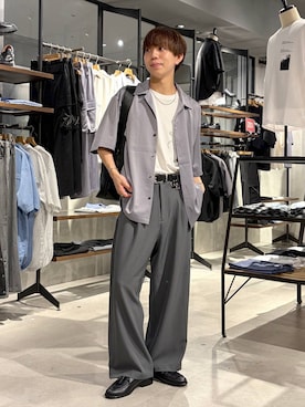 「RAGEBLUE（レイジブルー）のStainless Assort Chain Neckless / ステンレスアソートチェーンネックレス（ネックレス）」を使った、omu0324さん（メンズ・173cm）の夏コーディネート