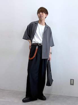 omu0324さん（メンズ・173cm）の夏コーディネート