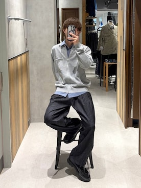 omu0324さん（メンズ・173cm）の春コーディネート