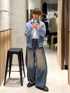 omu0324さん（メンズ・173cm）の春コーディネート