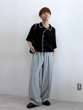 「RAGEBLUE（レイジブルー）のStainless Assort Chain Neckless / ステンレスアソートチェーンネックレス（ネックレス、その他）」を使った、omu0324さん（メンズ）の夏コーディネート
