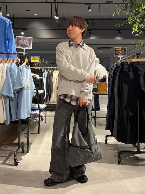 セール】Low Gauge Skipper Knit/スキッパーニットポロ（ポロシャツ