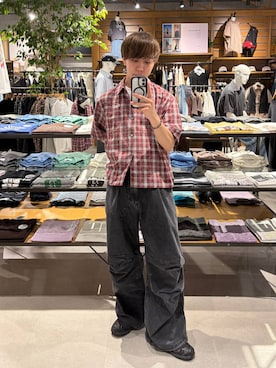 「RAGEBLUE（レイジブルー）のアイテム（リング）」を使った、omu0324さん（メンズ・173cm）の春コーディネート