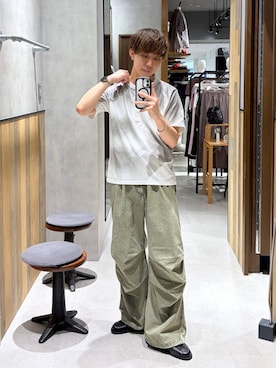 「RAGEBLUE（レイジブルー）のStainless Assort Chain Neckless / ステンレスアソートチェーンネックレス（ネックレス、その他）」を使った、omu0324さん（メンズ）の夏コーディネート