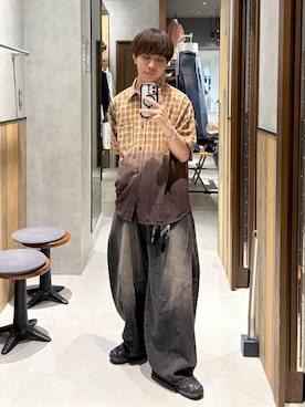 「RAGEBLUE（レイジブルー）のStainless Assort Chain Neckless / ステンレスアソートチェーンネックレス（ネックレス）」を使った、omu0324さん（メンズ・173cm）の夏コーディネート