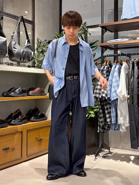 「RAGEBLUE（レイジブルー）のStainless Assort Chain Neckless / ステンレスアソートチェーンネックレス（ネックレス）」を使った、omu0324さん（メンズ・173cm）の夏コーディネート