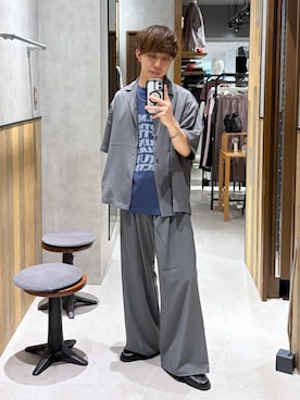omu0324さん（メンズ・173cm）の夏コーディネート