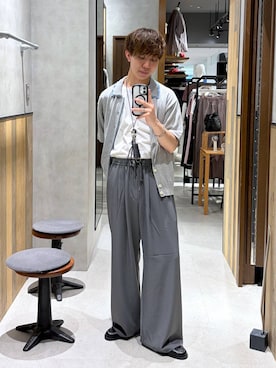 「RAGEBLUE（レイジブルー）のStainless Assort Chain Neckless / ステンレスアソートチェーンネックレス（ネックレス、その他）」を使った、omu0324さん（メンズ）の夏コーディネート