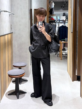 「RAGEBLUE（レイジブルー）のStainless Assort Chain Neckless / ステンレスアソートチェーンネックレス（ネックレス）」を使った、omu0324さん（メンズ・173cm）の夏コーディネート