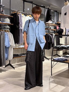 「RAGEBLUE（レイジブルー）のStainless Assort Chain Neckless / ステンレスアソートチェーンネックレス（ネックレス）」を使った、omu0324さん（メンズ・173cm）の夏コーディネート