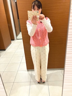 「coca（coca）（コカ）のアイテム（トップス）」を使った、teatea13さん（レディース・164cm）の春コーディネート