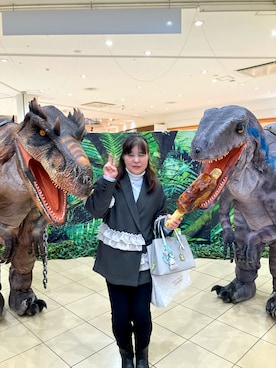 「coca（coca）（コカ）のアイテム（パンツ）」を使った、teatea13さん（レディース・164cm）の春コーディネート