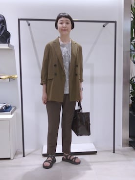 まちこさん(レディース・169cm)の春コーディネート