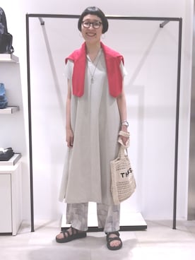まちこさん(レディース・169cm)の夏コーディネート