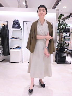 「UNTITLED（アンタイトル）のアイテム」を使った、まちこさん（レディース・169cm）の夏コーディネート
