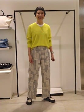 「UNTITLED（アンタイトル）のアイテム」を使った、まちこさん（レディース・169cm）の春コーディネート