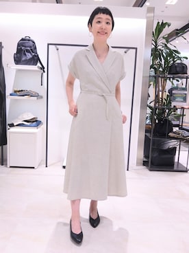 「UNTITLED（アンタイトル）のアイテム」を使った、まちこさん（レディース・169cm）の夏コーディネート