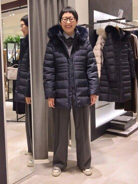 まちこさん(レディース・169cm)の冬コーディネート